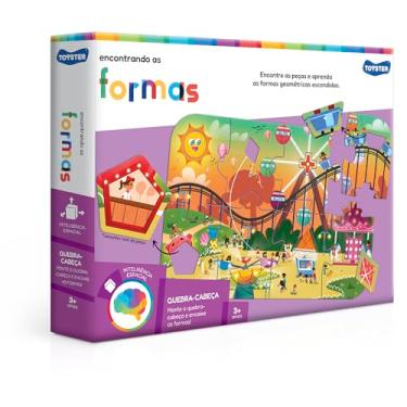 Imagem de Toyster - Encontrando as Formas - Jogo de Encaixe - 3 Anos - Inteligência Espacial