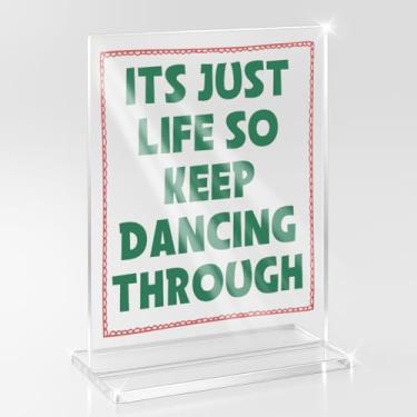 Imagem de Citações inspiradoras decoração de escritório para mulheres homens citações motivacionais placas de mesa terapia doméstica escritório aconselhamento sala de mesa prateleira decoração de mesa animar