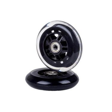 Imagem de Par de rolamentos Scooter Wheels Little World 100mm PU ABEC-7