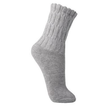 Imagem de Meia Aeróbica Lupo 04810-003 Algodão, Branco, 33/36