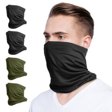 Imagem de Polaina de pescoço, pacote com 4, proteção UV VULKIT para uso externo