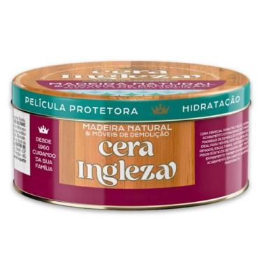 Imagem de Cera Pasta 300g Ingleza Madeira Natural Móveis de Demolição