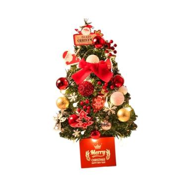 Imagem de Sclmgo Mini árvore de Natal de Mesa com LED para Quarto Ou Janela.
