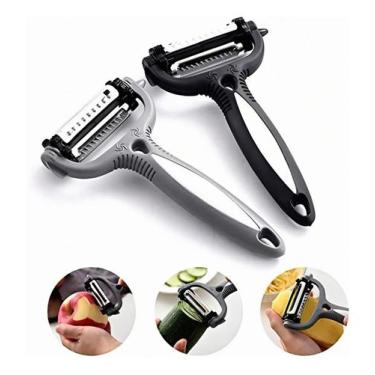 Imagem de Descascador Fatiador top Multifuncional De Alimentos 3 Em 1 - Mamma Ma