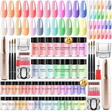 Imagem de Conjunto Completo de Kit Arte Unhas e Ferramentas Polimento - Solução Integrada para Básicas Cola Esmalte Base Selante Aplicação Fácil Durabilidade Aprimorada Adequado Iniciantes DIY em Casa Pequenas