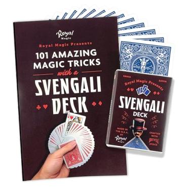 Imagem de Svengali Deck Kit – Bicycle Deck of Cards for Beginners & Pros, Learn 125 Plus Magic Tricks with The Most Popular Deck of Cards (Blue)