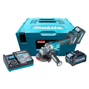 Imagem de Esmerilhadeira Angular Makita 40v Xgt 115mm Ga022gm201-220v – Potente, Resistente E Profissional