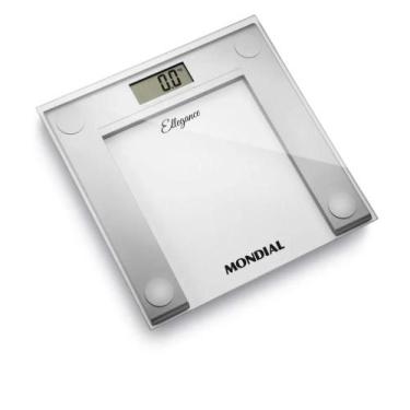 Imagem de Balança Digital Mondial Ellegance 150kg com Display LCD Prata - BL-03