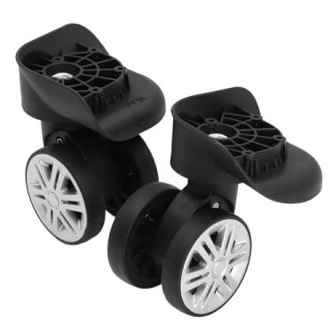Imagem de Asixxsix Rodas de Mala, Rodas de Porta-Malas de Reposição, 2 Peças de para Malas Com Rotação Silenciosa, Rodízio Universal para de Bagagem, Caixas de Carrinho
