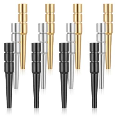 Imagem de 12 Pcs Metal Cribbage Pegs, Fit 1/8 Holes Cribbage Board Pegs for Many Chessboards, 3 Colors Peg Templates for Traditional Board
