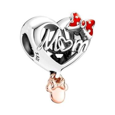 Imagem de Charm Beads DIY Da Disney Mickey Minnie Stitch Angel Para Pulseira Fem