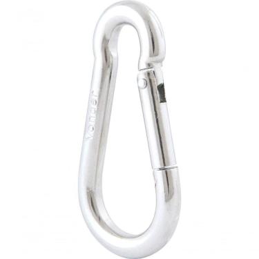 Imagem de Mosquetão Com Trava 8x80mm Leve Galvanizado Cartela - Vonder