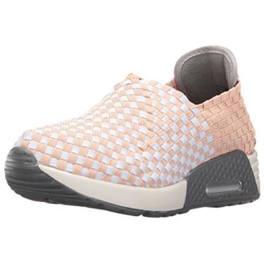 Imagem de Bernie Mev Tênis feminino da moda Best Gem, Blush/branco, 39 EU/39 EU = 8.5-9 M US