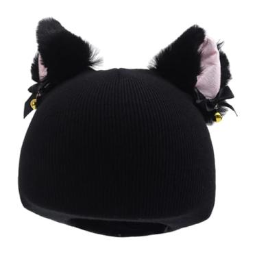 Imagem de menolana Capa para capacete de esqui, ao vento, para homens e mulheres, ideal para patinação, esportes de inverno e snowboard. Design elástico, Preto