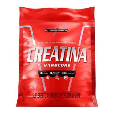 Imagem de Creatina Monohidratada Integralmedica Hardcore 1kg Pouch Neutro