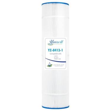 Imagem de Yoozell Filtro de piscina substitui C-8413, Filbur FC-2575, PWWPC125B, Sta-Rite PXC-125, Posi-Clear PXC-150, Waterway Pro Clear 125, Darlly 81253, cartucho de filtro de 125 metros quadrados, 1 pacote