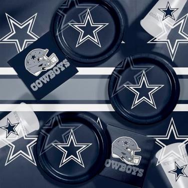 Imagem de Kit de utensílios de mesa Dallas Cowboys, 49 unidades