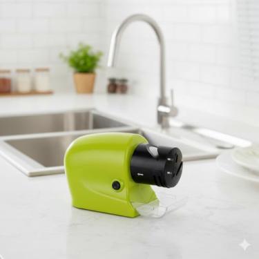 Imagem de Amolador Portátil Afiador de Facas Tesouras Ferramentas Manual