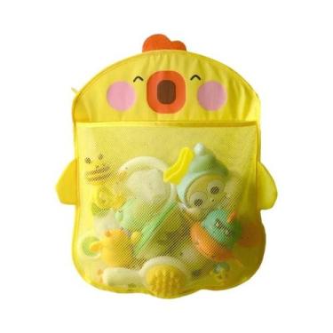 Imagem de Organizador De Brinquedos De Banho Para Bebês, Bolsa De Rede De Secage
