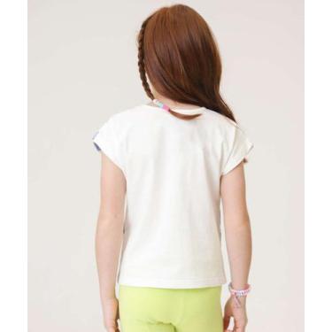 Imagem de Camiseta Infantil Estampa Stitch Disney Tam 4 a 10-37071, Off white, 8