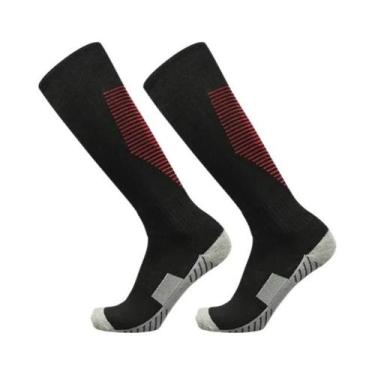 Imagem de Meias Térmicas De Algodão Longas Para Homens Para Ciclismo E Futebol A