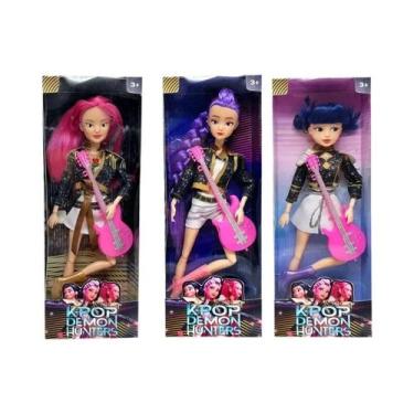 Imagem de Conjunto De Brinquedos De Ação Kpop Demon Hunters Derpy Rumi Mira Zoey