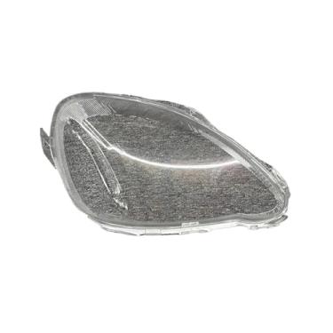 Imagem de Acessórios de iluminação automática farol escudo lente vidro transparente capa Compatível com toyota yaris 2003 2004 2005 abajur do carro(Right)