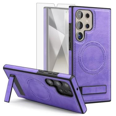 Imagem de Asuwish Compatível com S24 Ultra Phone Case JDCXQZJ US Roxo