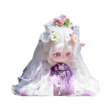 Imagem de Boneca De Algodão Kawaii De 20cm Com Olhos Grandes, Figura De Ídolo Su