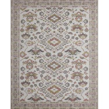 Imagem de Tapete Para Sala Antiderrapante Tipo Belga Persa Funcional Medalhão 1,