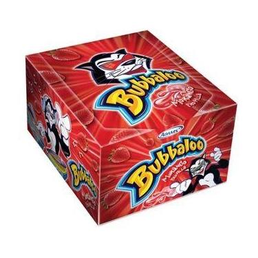 Imagem de Chiclete Bubbaloo Caixa C/60unid. 300g, MORANGO