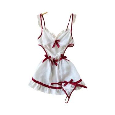 Imagem de Vestido Curto Vermelho Sexy E Justo Para O Natal, Lingerie Feminina, P