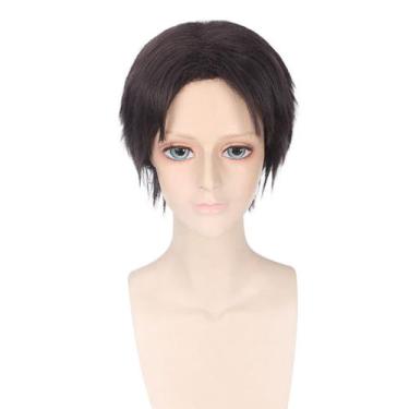 Imagem de Peruca de cosplay King's Avatars Anime Yu Wenzhou preta 30cm - taiyuan