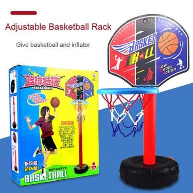 Imagem de Sistema de basquete para esportes com altura ajustável para crianças -