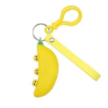 Imagem de Chaveiro Banana Squeeze Toy Stress Relief Novelty Gag Toys - Gloome St