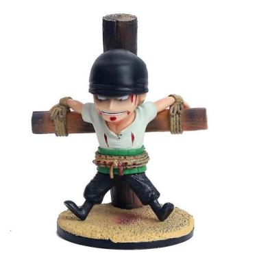 Imagem de Figura Toy Model Anime One Piece Roronoa Zoro 15 cm PVC - Gloome Store