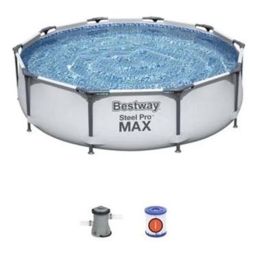 Imagem de Piscina Redonda Estrutural 4.678L Com Filtro 127V - Bestway