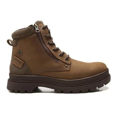 Imagem de Bota Militar Cano Alto Macboot Cumaru 06 Marrom, 42, Brown