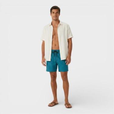Imagem de Bermuda Masculina Lisa Costa Boy, Turquesa, G