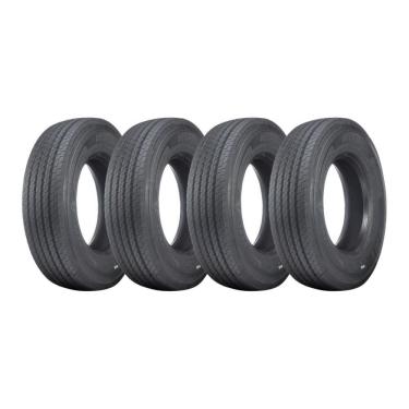 Imagem de Kit 4 Pneus XBRI Aro 22,5 295/80R22,5 Ecoplus B5 18 Lonas 152/149M