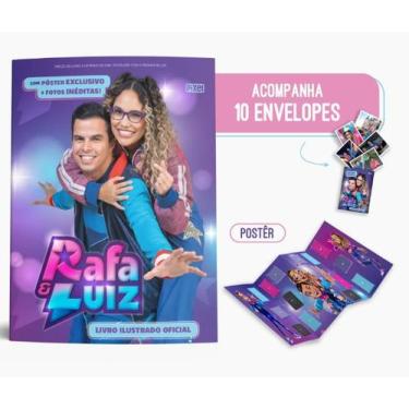 Imagem de Álbum oficial Rafa & Luiz + 10 envelopes de figurinhas - Pixel