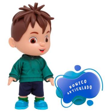 Imagem de Boneco Cebolinha Articulado 30cm 100% Vinil Com Cheirinho - Baby Brink