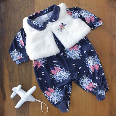 Imagem de Macacão Bebê Feminino - Anjos Baby