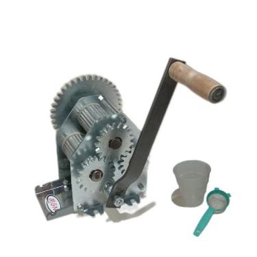 Imagem de Engenho Moedor Manual Para Caldo de Cana Com 3 Moendas Bico Inox - KKu