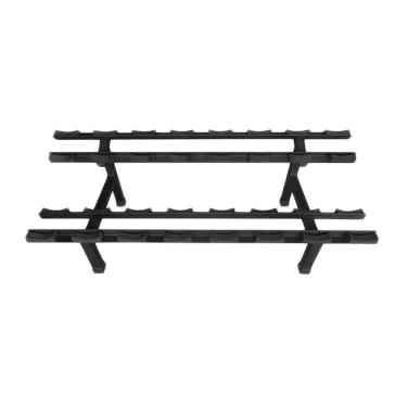 Imagem de Suporte Expositor de Dumbbells para 8 Pares SED8PA Organização de Halteres em Aço Pintado Anilhas Fitness