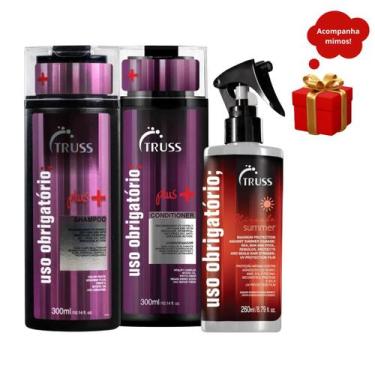 Imagem de Truss Plus + Shampoo e Condicionador 300ml+Summer Miracle 260ml