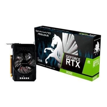 Imagem de Placa de video GPU  RTX3050 6GB PEGASUS GDDR6 96BITS GAINWARD NE63050018JE-1072E