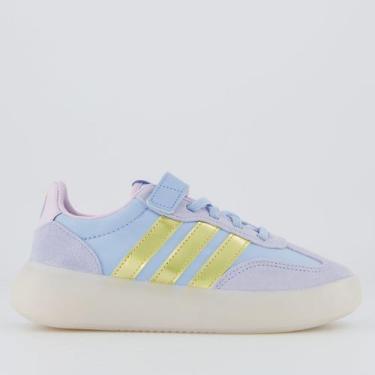 Imagem de Tênis Adidas Barreda Decode Frozen Anna EL Infantil Azul, 31