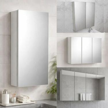 Imagem de Aéreo com Espelho 80 Altura x 40 Larg. Modular Grande MDF 15mm Montado