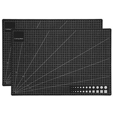 Imagem de Tapete de corte modelo, prático fácil de carregar conveniente para usar tapete de corte A3 estrutura simples com tamanho A3 para placa de escala de gravação de selo de borracha de papel